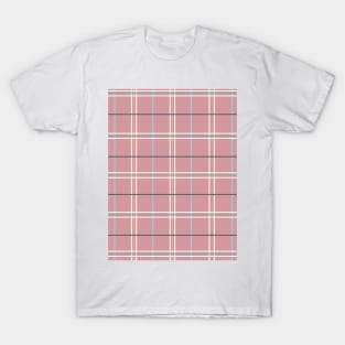 Watermelon Pink Plaid T-Shirt